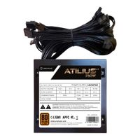 Miniatura 4 de Fuente Alimentación 750W UNYKA  ATX Atilius 2.0 Black 750W 80+ Bronze 80 PLUS Bronze Non-Modular Negro