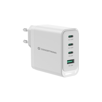 Miniatura 1 de CARGADOR USB-C CONCEPTRONIC 100W ALTHEA QUICK CHARGE 3.0 PD  PPS 3xUSB-C 1xUSB-A