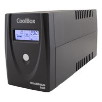 Miniatura 2 de SAI 800VA COOLBOX GUARDIAN3 NEGRO