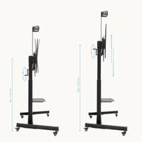 Miniatura 4 de Tooq FS20406HM-B Soporte ruedas Aquiles 60-100