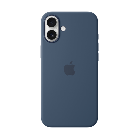 iPhone 16 Plus Silicone Case with MagSafe - Denim - Imagen 1 de 2 iPhone 16 Plus Silicone Case with MagSafe - Denim - Imagen 1 de 2