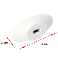 Miniatura 1 de SECURITY SLOT BLANC - POLYBAG