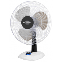 Miniatura 1 de VENTILADOR SOBREMESA ORBEGOZO TF 0143 40 CM 50W 3 VELOCIDADES