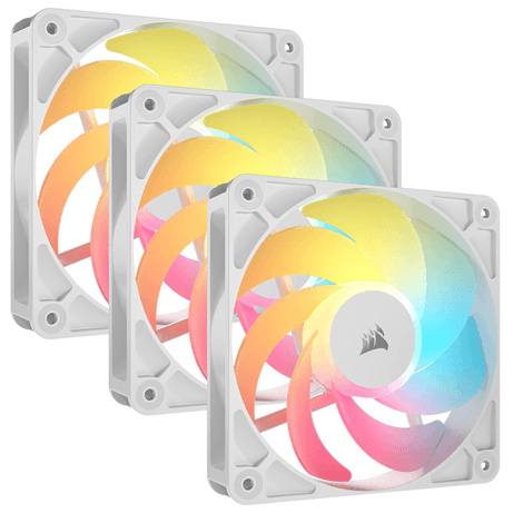 VENTILADOR CAJA CORSAIR RS120-R ARGB BLANCO TRIPLE PACK CO-9050197-WW - Imagen 1 de 1 VENTILADOR CAJA CORSAIR RS120-R ARGB BLANCO TRIPLE PACK CO-9050197-WW - Imagen 1 de 1