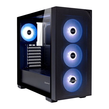 Caja UNYKA Caja ATX Revelat MESH Black RGB Negro - Imagen 1 de 13 Caja UNYKA Caja ATX Revelat MESH Black RGB Negro - Imagen 1 de 13
