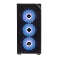 Miniatura 3 de Caja UNYKA  Caja ATX Revelat MESH Black RGB Negro