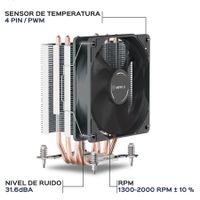 Miniatura 6 de UNYKAch Disipador CPU UNYCOOL H40