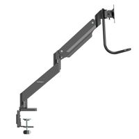 Miniatura 5 de Desk Mount Dual Monitor Arm -2x USB 3.0