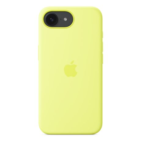 iPhone 16e Silicone Case Neon Yellow - Imagen 3 de 4 iPhone 16e Silicone Case Neon Yellow - Imagen 3 de 4
