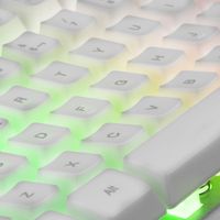 Miniatura 7 de TECLADO MOUSE Y ALFOMBRILLA MARS GAMING MCPX FRANCES WHITE TELCADO HIBRIDO H-MECH MOUSE ULTRA