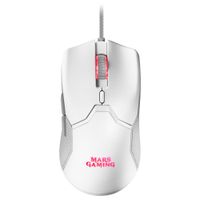 Miniatura 9 de TECLADO MOUSE Y ALFOMBRILLA MARS GAMING MCPX FRANCES WHITE TELCADO HIBRIDO H-MECH MOUSE ULTRA