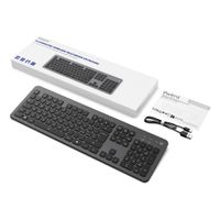Miniatura 3 de TECLADO EWENT SLIM INALAMBRICO MULTICONEXION BT Y WIFI