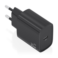 Miniatura 1 de CARGADOR AISENS GAN 30W 1XUSB-C PD3.0 NEGRO