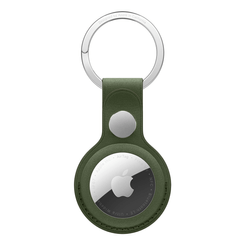 Airtag Finewoven Key Ring Moss
