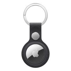 AIRTAG FINEWOVEN KEY RING BLACK