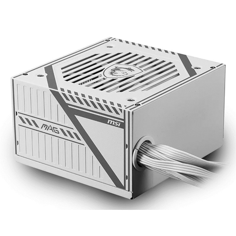 Fuente de alimentación MSI MAG A650BNL 650W 80+ Bronze Blanca - Imagen 1 de 3 Fuente de alimentación MSI MAG A650BNL 650W 80+ Bronze Blanca - Imagen 1 de 3