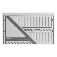 Miniatura 3 de Fuente de alimentación MSI MAG A650BNL 650W 80+ Bronze Blanca