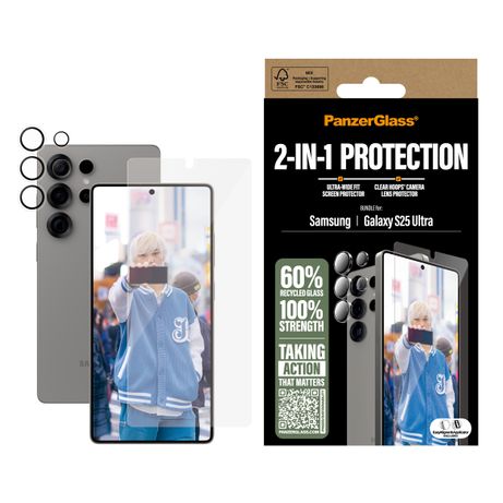 PanzerGlass Protection Bundle Samsung S25 Ultra - Imagen 3 de 5 PanzerGlass Protection Bundle Samsung S25 Ultra - Imagen 3 de 5