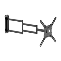 Miniatura 1 de AISENS Soporte Eco Giratorio  Inclinable y Nivelable para Monitor TV 35kg de 23  65   Negro