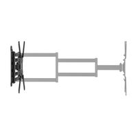 Miniatura 3 de AISENS Soporte Eco Giratorio  Inclinable y Nivelable para Monitor TV 35kg de 23  65   Negro