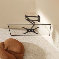 Miniatura 5 de AISENS Soporte Eco Giratorio  Inclinable y Nivelable para Monitor TV 35kg de 23  65   Negro