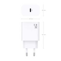 Miniatura 5 de Aisens Cargador GaN 30W 1xUSB-C PD3.0 Blanco