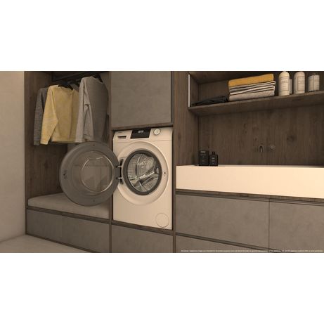 LAVADORA CARGA FRONTAL HAIER HW90-BP14929A-S 9 KG 1400 RPM A BLANCO CON TAPA DESMONTABLE - Imagen 11 de 12 LAVADORA CARGA FRONTAL HAIER HW90-BP14929A-S 9 KG 1400 RPM A BLANCO CON TAPA DESMONTABLE - Imagen 11 de 12