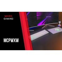 Miniatura 11 de Mars Gaming Combo MCPWXWES GAMING 3IN1 RGB Blanco