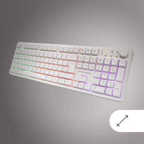Mars Gaming Combo MCPWXWES GAMING 3IN1 RGB Blanco - Imagen 13 de 18 Mars Gaming Combo MCPWXWES GAMING 3IN1 RGB Blanco - Imagen 13 de 18