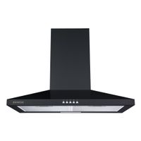 Miniatura 2 de CAMPANA CHIMENEA INFINITON CMPP-64NBH ANCHO 60 CM NEGRA