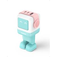 Miniatura 1 de UGREEN USB-A+2 USB-C 65W UNO ROBOT GAN TECH FAST CHARGER