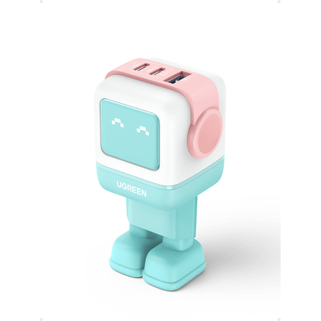 UGREEN USB-A+2 USB-C 65W UNO ROBOT GAN TECH FAST CHARGER - Imagen 1 de 10 UGREEN USB-A+2 USB-C 65W UNO ROBOT GAN TECH FAST CHARGER - Imagen 1 de 10