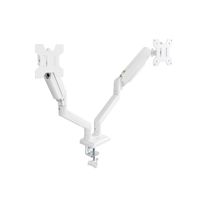Miniatura 8 de Tooq Soporte mesa DB1334TNR-W 2 brazo 13-34 Blanco