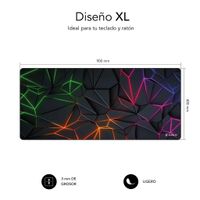 Miniatura 2 de ALFOMBRILLA SUBBLIM NEON OBSIDIAN XL