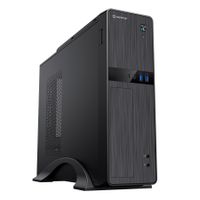 Miniatura 2 de UNYKA  Caja Ordenador Micro ATX UK2011 Con Fuente de Alimentación SFX de 450W incluida, 2 Conectores USB 3.0 y 2 Conectores Type C (USB 2.0)  Negro In