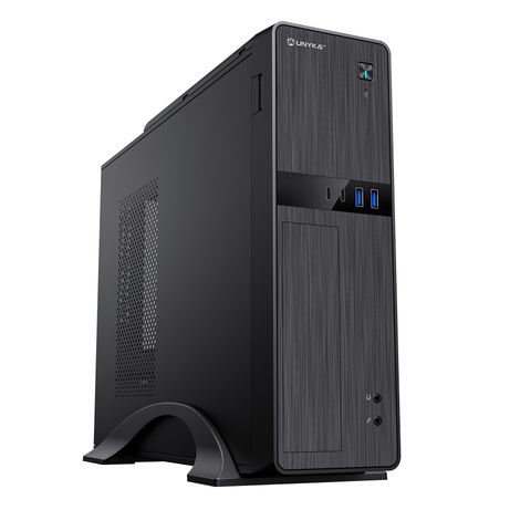 UNYKA Caja Ordenador Micro ATX UK2011 Con Fuente de Alimentación SFX de 450W incluida, 2 Conectores USB 3.0 y 2 Conectores Type C (USB 2.0) Negro In - Imagen 2 de 9 UNYKA Caja Ordenador Micro ATX UK2011 Con Fuente de Alimentación SFX de 450W incluida, 2 Conectores USB 3.0 y 2 Conectores Type C (USB 2.0) Negro In - Imagen 2 de 9