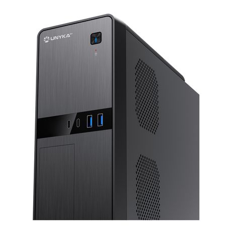 UNYKA Caja Ordenador Micro ATX UK2011 Con Fuente de Alimentación SFX de 450W incluida, 2 Conectores USB 3.0 y 2 Conectores Type C (USB 2.0) Negro In - Imagen 8 de 9 UNYKA Caja Ordenador Micro ATX UK2011 Con Fuente de Alimentación SFX de 450W incluida, 2 Conectores USB 3.0 y 2 Conectores Type C (USB 2.0) Negro In - Imagen 8 de 9