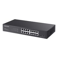 Miniatura 3 de SWITCH NO GESTIONABLE MERCUSYS MS116GS 16P 16xRJ45 1Gbps CARCASA METALICA ENRACKABLE