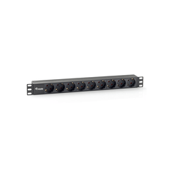 REGLETA ALIMENTACION RACK 19" 1U 9 TOMAS
