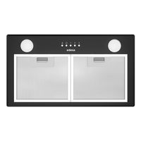 Miniatura 2 de GRUPO FILTRANTE EDESA ECG-5811 BK ANCHO 60 CM NEGRA