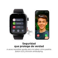 Miniatura 8 de SMARTWATCH SAVEFAMILY SAVEWATCH PLUS 2 4G,  2GB MEMORIA,  1. 85" AMOLED TACTIL , IP68, OCEAN
