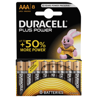 Miniatura 1 de Duracell Plus Power Pila Alcalina AAA LR03 Pack 8