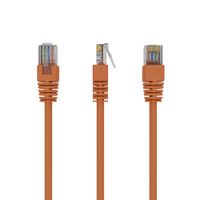 Miniatura 2 de Cable CAT5E UTP moldeado 1m Naranja