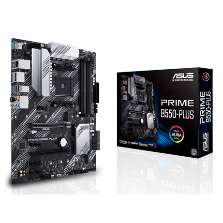PLACA AMD RYZEN ASUS B550-PLUS PRIME AM4 DDR4 PCX3.0 ATX HDMI DPORT - Imagen 1 de 3 PLACA AMD RYZEN ASUS B550-PLUS PRIME AM4 DDR4 PCX3.0 ATX HDMI DPORT - Imagen 1 de 3