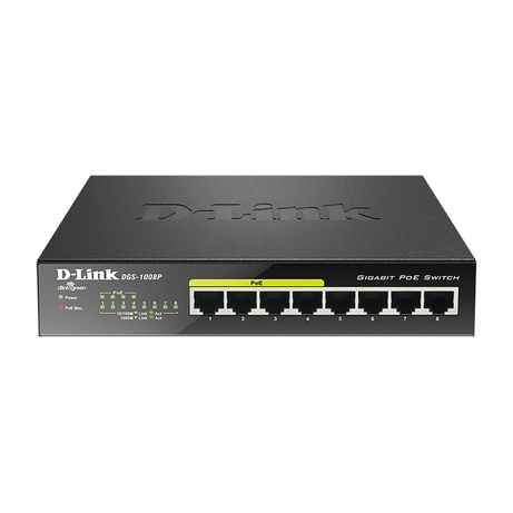 8-PORT 10/100/1000MBPS DESKTOP SWITCH W/4 POE PORT - Imagen 2 de 4 8-PORT 10/100/1000MBPS DESKTOP SWITCH W/4 POE PORT - Imagen 2 de 4