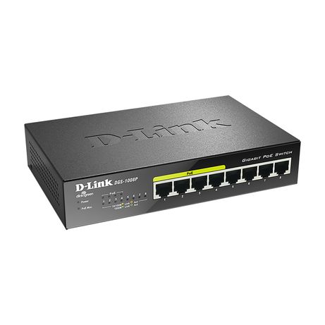 8-PORT 10/100/1000MBPS DESKTOP SWITCH W/4 POE PORT - Imagen 3 de 4 8-PORT 10/100/1000MBPS DESKTOP SWITCH W/4 POE PORT - Imagen 3 de 4