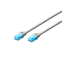 Miniatura 1 de Cat 5e U-UTP patch cable  Cu  PVC AWG 26/7  length 3 m  color grey
