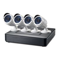 Miniatura 2 de KIT VIDEOVIGILANCIA LEVEL ONE DSK-4001 4 CANALES 4 CAMARAS + GRABADOR