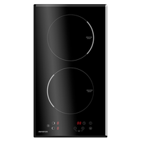 Miniatura 1 de VITROCERAMICA INDUCCION INFINITON IND-230N 2 ZONAS COCCION ANCHO 30 CM