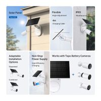 Miniatura 5 de PANEL SOLAR TP-LINK TAPO A201 CABLE 4m ANGULO AJUSTABLE PROTECCION IP65 COMPATIBLE CON CAMARAS